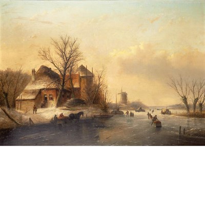 Lot 9 - Jan Jacob Coenraad Spohler Dutch, 1837-1923...