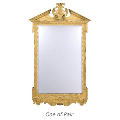 Lot 337 - Pair of George II Style Gilt-Wood and Gesso...