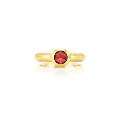 Lot 178 - Gold and Pink Tourmaline Ring, Tiffany & Co.