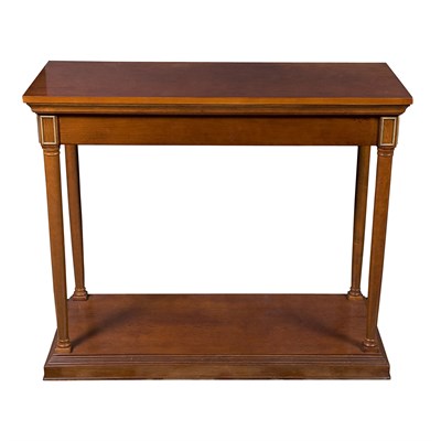 Lot 313 - Regency Style Mahogany Console Height 30...