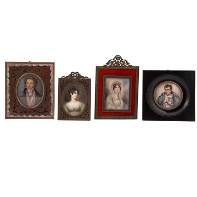 Lot 396 - Group of Seventeen Framed Continental and...