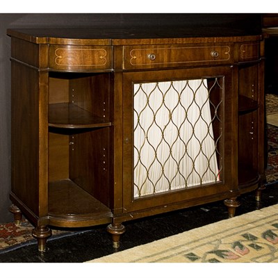 Lot 135 - Regency Style Mahogany Side Cabinet Height 31...