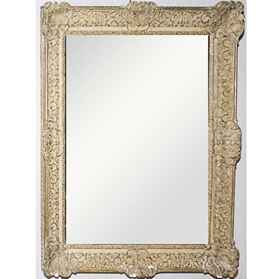 Lot 153 - Rococo Style Gilt-Wood Mirror Height 39 inches,...