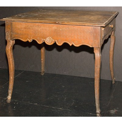 Lot 153A - Provincial Georgian Style Mahogany Side Table...