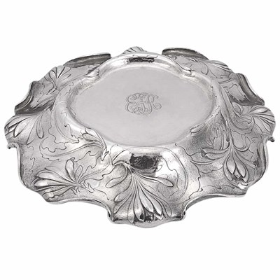 Lot 213 - Gorham Sterling Silver Martele Stand Retailed...