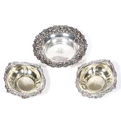 Lot 362 - Three Sterling Silver Bowls Total...