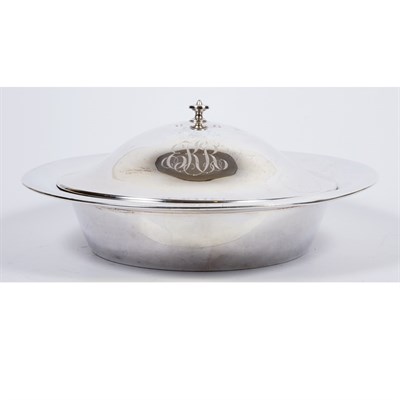 Lot 365 - Sterling Silver Covered Bowl Approximately 28...