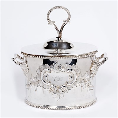 Lot 367 - Silver Plated Egg Cup Holder; Together with an...