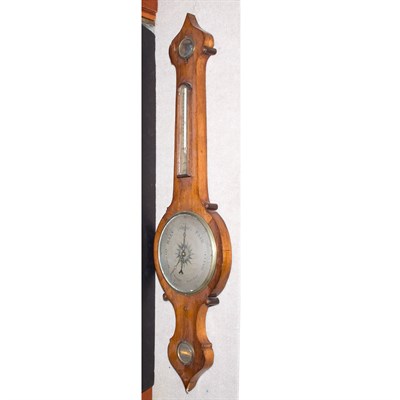 Lot 425 - English Mahogany Barometer Height 37 inches.