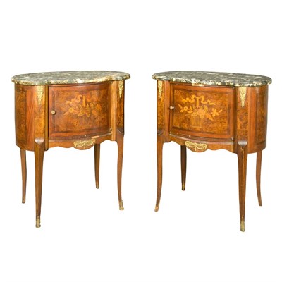 Lot 661 - Pair of Louis XVI Style Gilt-Metal Mounted...