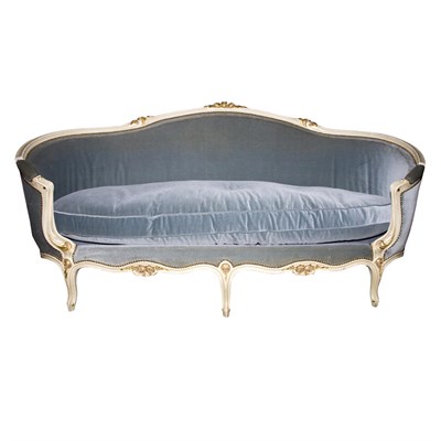 Lot 629 - Transitional Louis XV/XVI Style Carved and...