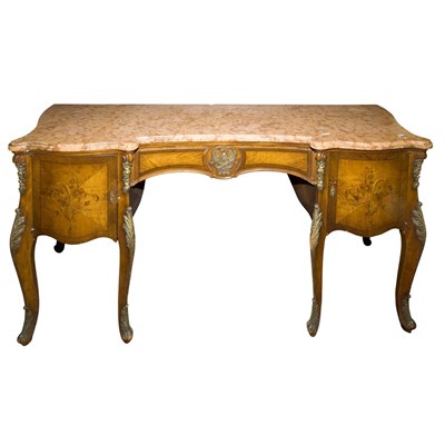 Lot 611 - Transitional Louis XV/XVI Style Carved and...