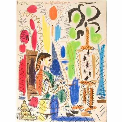 Lot 112A - Pablo Picasso ATELIER DE CANNES (BLOCH 794;...