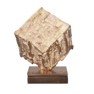 Lot 64 - Arnaldo Pomodoro Italian, b. 1926 Cubo, 1964...