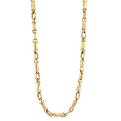 Lot 357 - Gold Chain Necklace/Bracelet Combination, Helen Woodhull