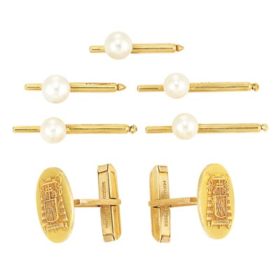 Lot 52 - Group of Miscellaneous Gentleman's Jewelry