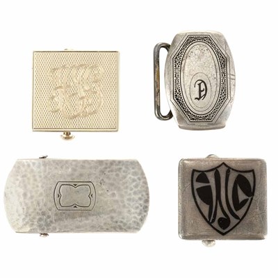 Lot 876 - Group of Belt Buckles