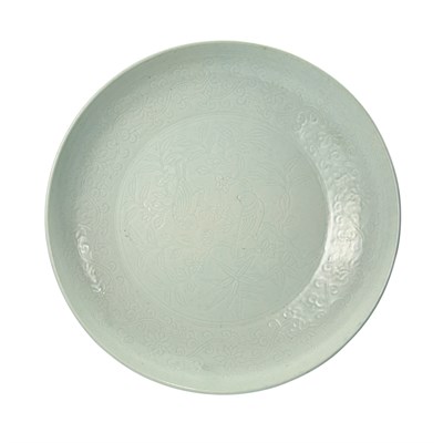 Lot 221 - Chinese White Glazed Porcelain Large Bowl 18th...