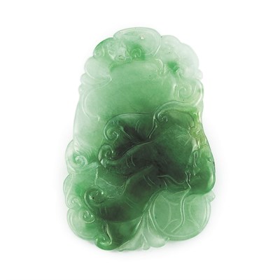 Lot 80 - Carved Jade Pendant