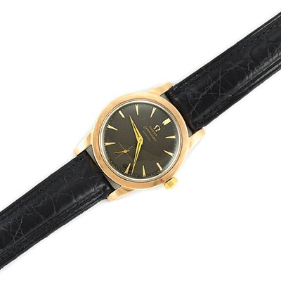 Lot 282 - Gentleman's Gold-Filled and Stainless Steel Wristwatch, Omega