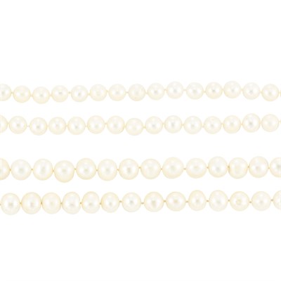 Lot 842 - Two Freshwater Pearl Necklaces