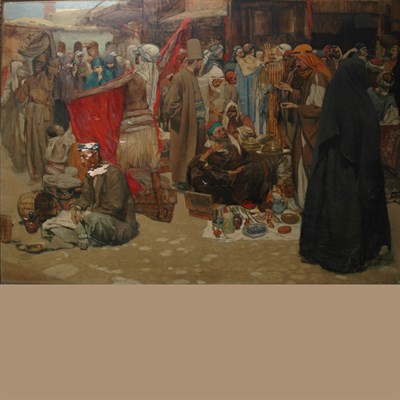 Lot 22 - Albert Janesch Austrian, 1889-1973 At the...