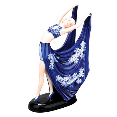Lot 224 - Goldscheider Austrian, 20th century Figure of...