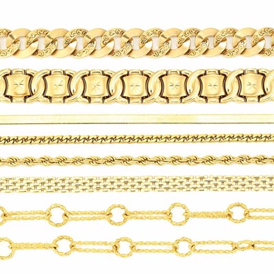 Lot 901 - Group of Gold Jewelry and Fragments