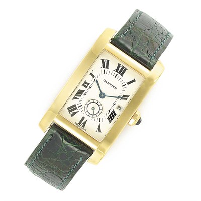 Lot 463 - Gold Wristwatch, Cartier