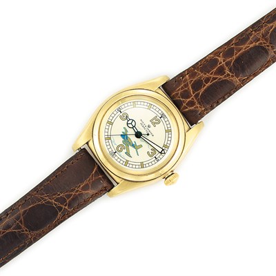 Lot 62 - Gentleman's Gold Wristwatch, Rolex