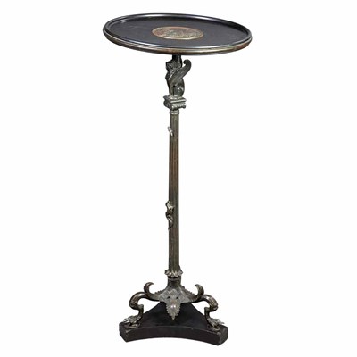Lot 565 - Neoclassical Style Bronze Gueridon The...