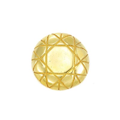 Lot 1083 - Jay Feinberg Gold-Tone Button Pin Label: Jay...