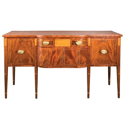 Lot 156 - Federal Inlaid Mahogany Sideboard Charleston,...