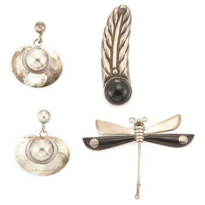 Lot 473 - Group of Sterling Silver Jewelry, Spratling