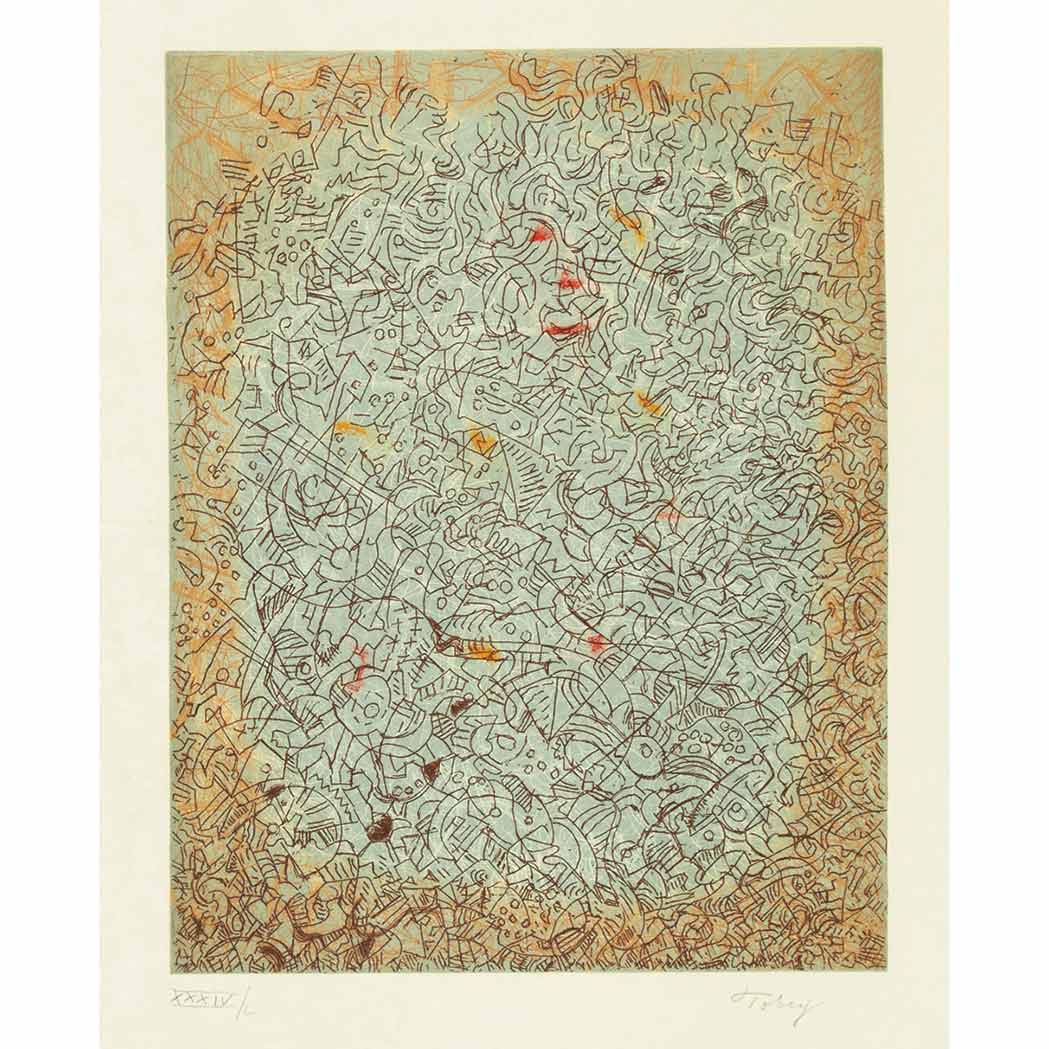 Lot 476 - Mark Tobey (1890-1976) HOMAGE TO TOBEY...