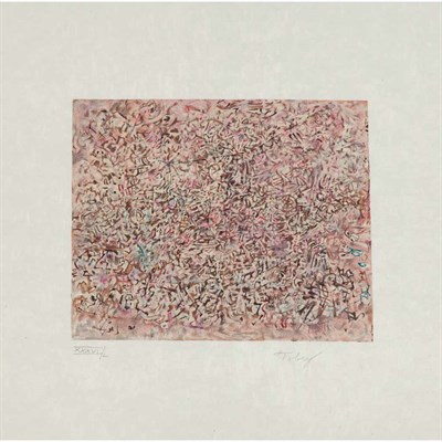 Lot 476 - Mark Tobey (1890-1976) HOMAGE TO TOBEY...