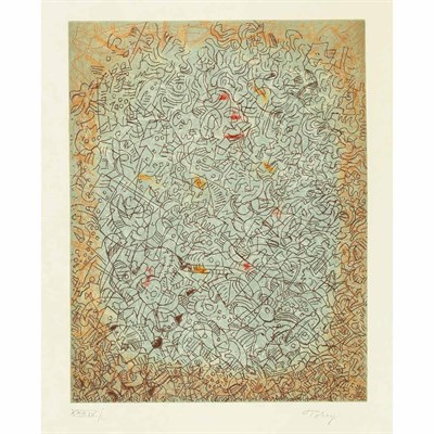 Lot 476 - Mark Tobey (1890-1976) HOMAGE TO TOBEY...