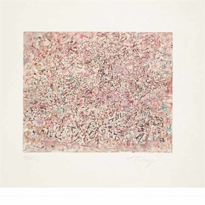 Lot 674 - Mark Tobey (1890-1976) HOMAGE TO TOBEY...