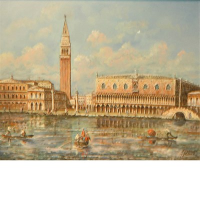 Lot 36 - 20th Century School View of Venice Signed...