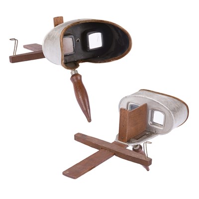 Lot 251 - Group of Four Stereo Viewers; Together with a...