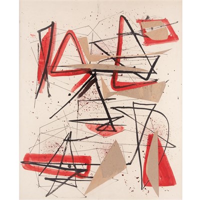 Lot 39 - Jimmy Ernst American, 1920-1984 Night Flight...