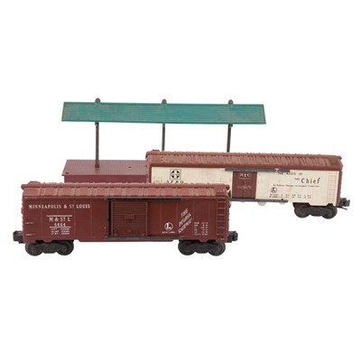 Lot 222 - Group of Railroad Accesories Including mainly...