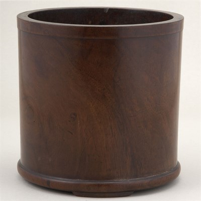 Lot 437 - Chinese Huanghuali Brushpot 18th Century Of...
