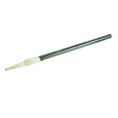 Lot 467 - Chinese White and Green Jade Brush With a...