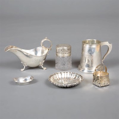 Lot 171 - Miscellaneous Group of Silver Table Articles...