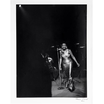 Lot 1190 - [PHOTOGRAPHY] STEWART, CHUCK. Lena Horne,...