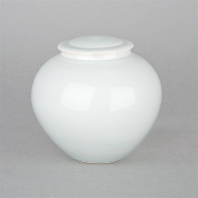 Lot 309 - Asian Celadon Glazed Porcelain Vase Of ovoid...