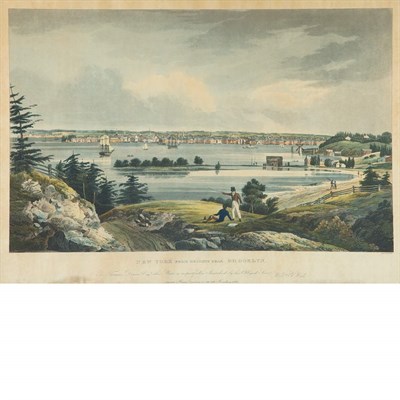 Lot 87 - After William Guy Wall NEW YORK FROM HEIGHTS...
