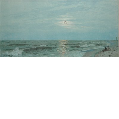 Lot 28 - William Trost Richards American, 1833-1905...