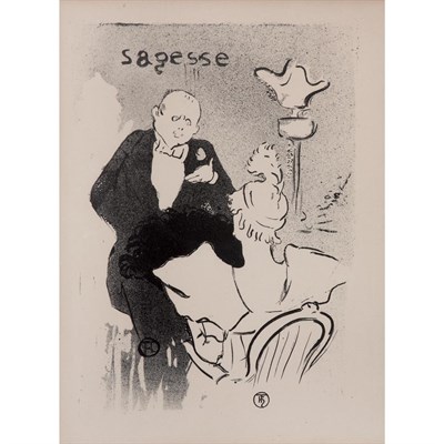 Lot 58 - Henri de Toulouse-Lautrec SAGESSE (DELTEIL 22;...